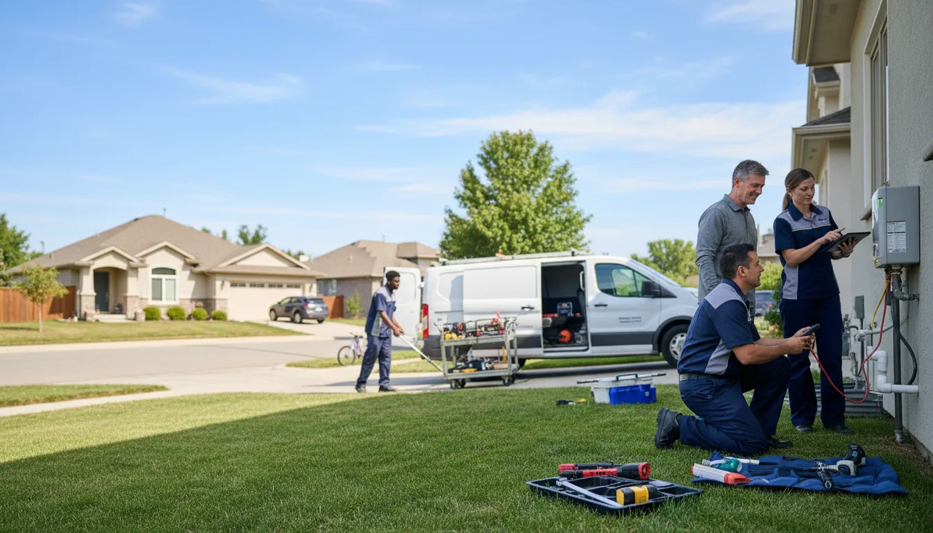 Tankless water heater service in Vernon, FL